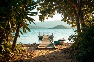 AI-generated travel thumbnail for Nkhata Bay District