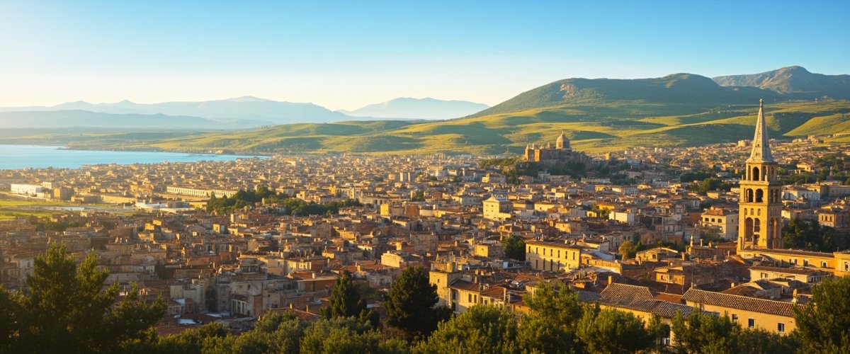 Painterly banner illustration of Nocciano