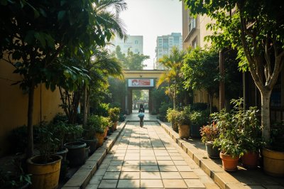 AI-generated travel thumbnail for Noida