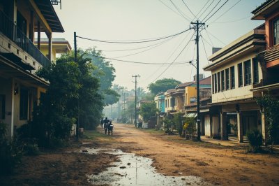 AI-generated travel thumbnail for North 24 Parganas district