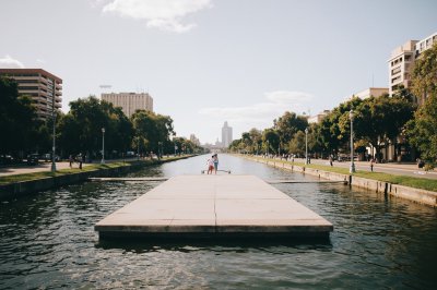 AI-generated travel thumbnail for Nueve de Julio