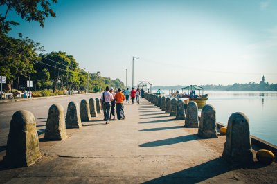 AI-generated travel thumbnail for Nyaungdon
