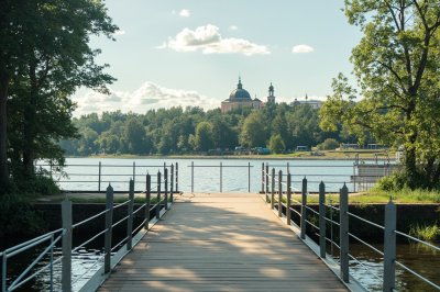 AI-generated travel thumbnail for Olaine