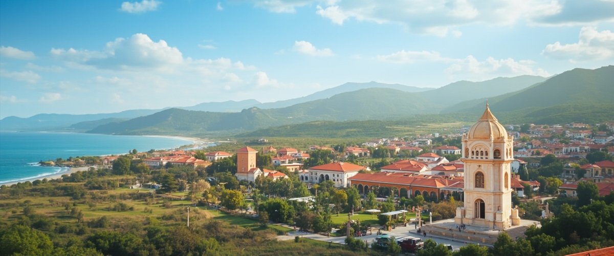 Painterly banner illustration of Oraş Odobeşti