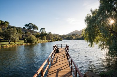 AI-generated travel thumbnail for Oudtshoorn