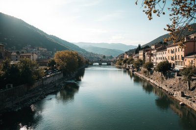 AI-generated travel thumbnail for Paganico Sabino