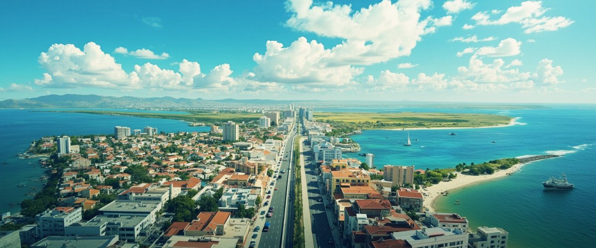 Painterly banner illustration of Palmar Grande