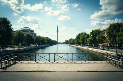 AI-generated travel thumbnail for Pankow