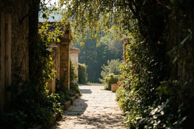 AI-generated travel thumbnail for Pavie