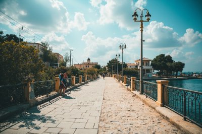 AI-generated travel thumbnail for Pégeia