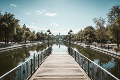 AI-generated travel thumbnail for Pelayos de la Presa