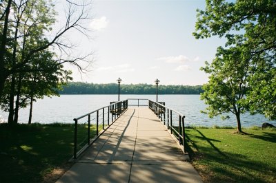 AI-generated travel thumbnail for Pell Lake
