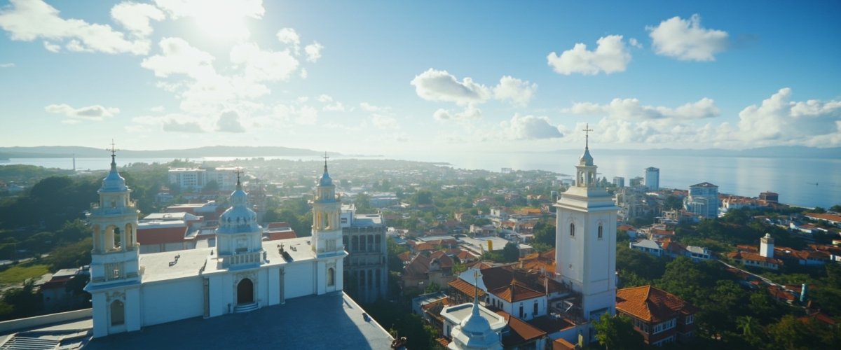Painterly banner illustration of Peña Blanca