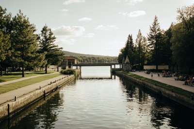 AI-generated travel thumbnail for Pennautier
