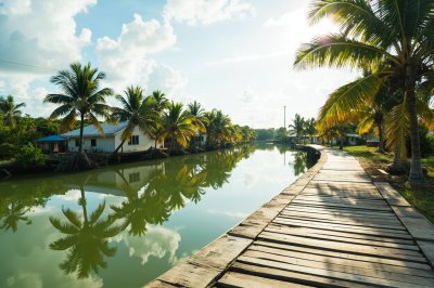AI-generated travel thumbnail for Petit-Canal