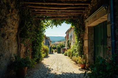 AI-generated travel thumbnail for Pierrefiche