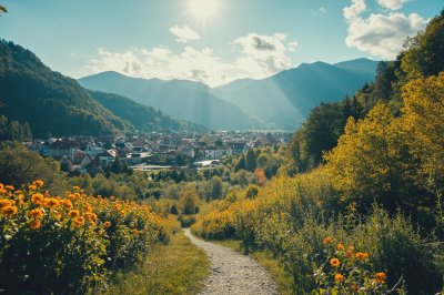 AI-generated travel thumbnail for Politischer Bezirk Bruck-Mürzzuschlag