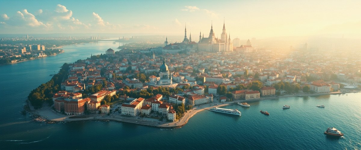Painterly banner illustration of Poraż