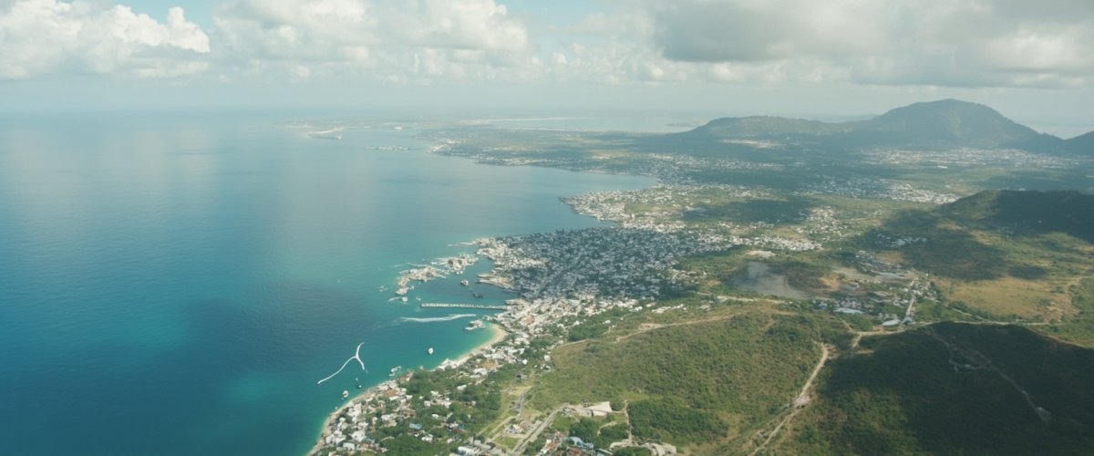 Painterly banner illustration of Port-au-Prince