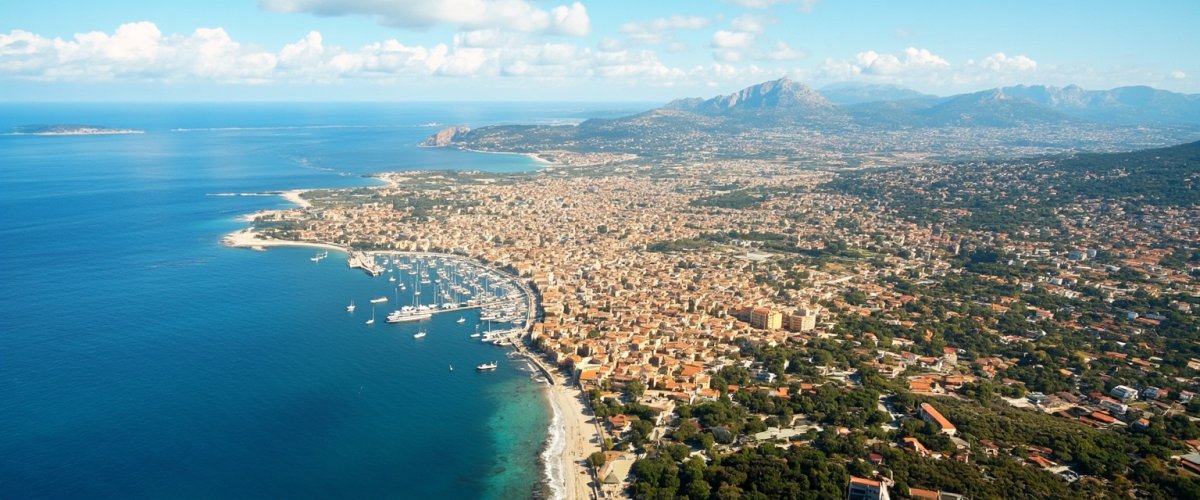 Painterly banner illustration of Port de Pollença