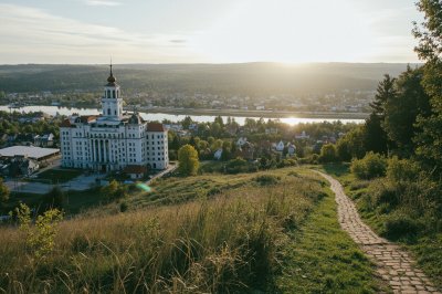 AI-generated travel thumbnail for Powiat rybnicki