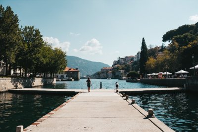 AI-generated travel thumbnail for Prčanj