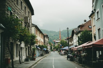 AI-generated travel thumbnail for Prevalje
