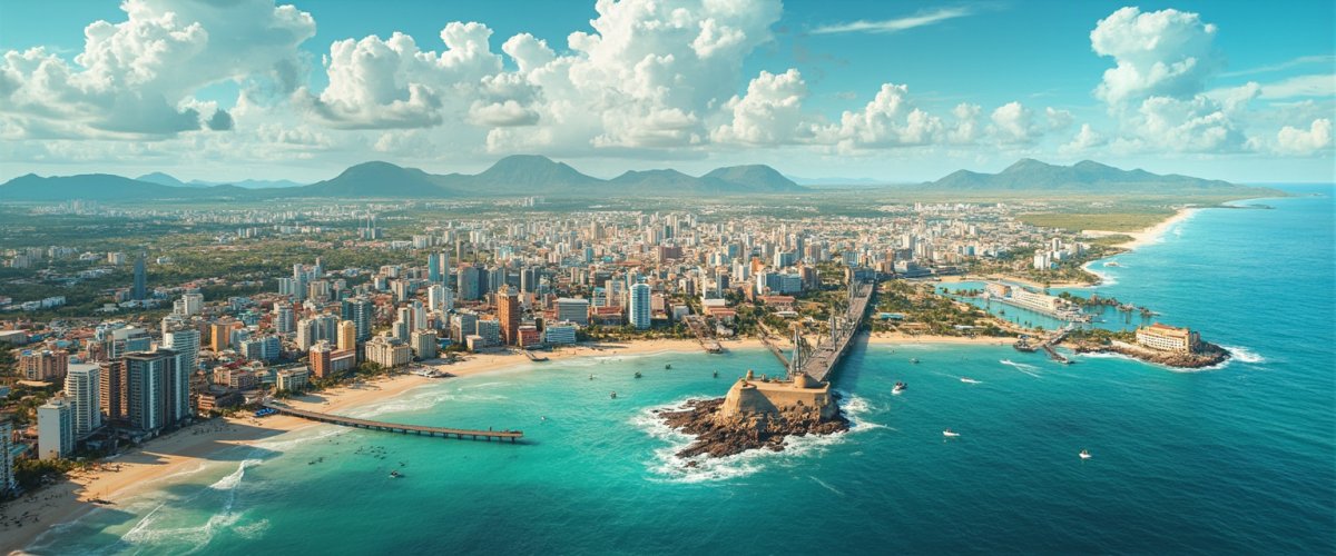 Painterly banner illustration of Progreso de Zaragoza