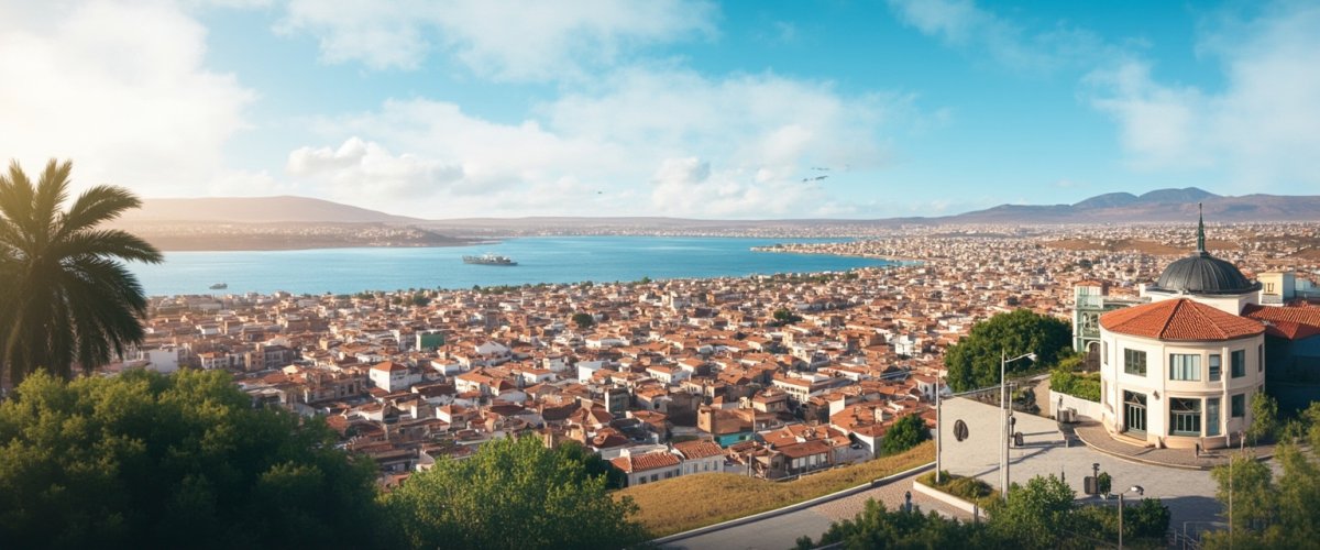 Painterly banner illustration of Provincia de Camaná