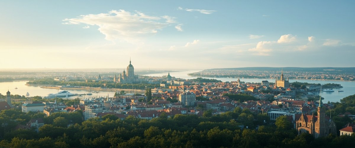 Painterly banner illustration of Przyrów