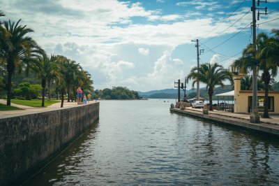 AI-generated travel thumbnail for Puerto Cortés