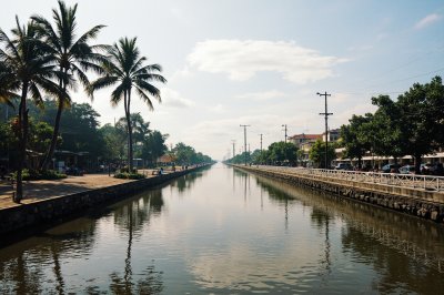 AI-generated travel thumbnail for Puerto Cortez