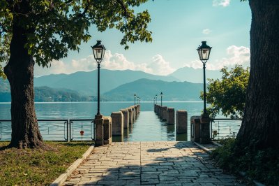 AI-generated travel thumbnail for Pusiano
