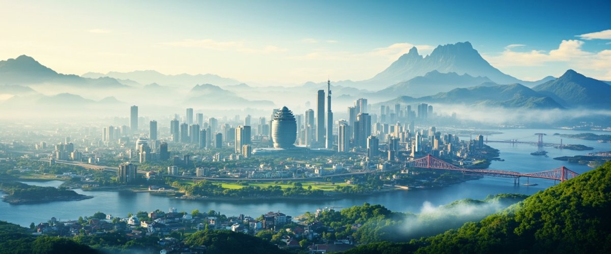 Painterly banner illustration of Qimeng