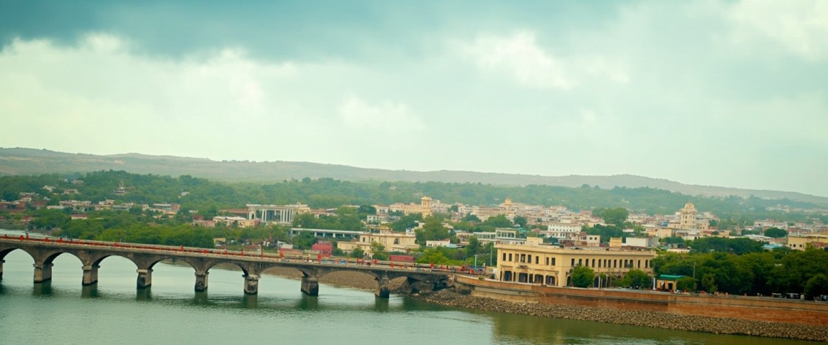 Painterly banner illustration of Ramagundam