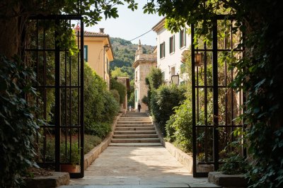 AI-generated travel thumbnail for Ripe San Ginesio