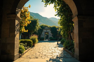 AI-generated travel thumbnail for Rueglio