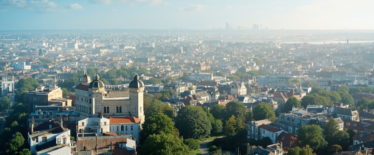 Painterly banner illustration of Rueil-Malmaison