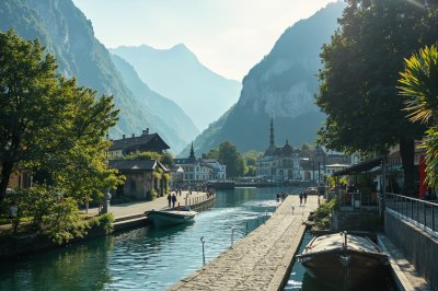 AI-generated travel thumbnail for Ruggell