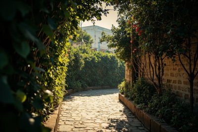 AI-generated travel thumbnail for Saatlı