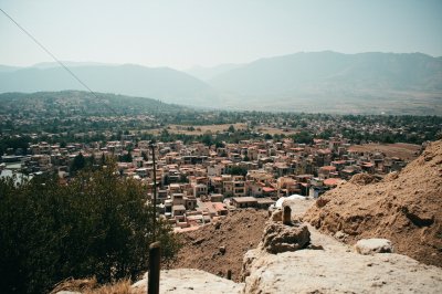 AI-generated travel thumbnail for Sagarejo