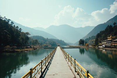 AI-generated travel thumbnail for Samtse