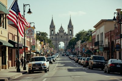 AI-generated travel thumbnail for San Antonio