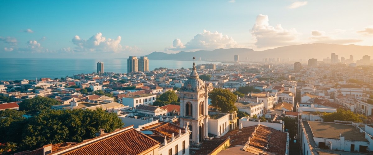 Painterly banner illustration of San Diego el Organal