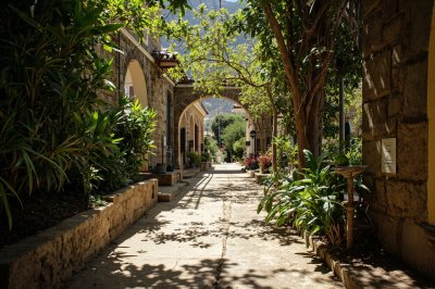 AI-generated travel thumbnail for San Juan de los Arcos