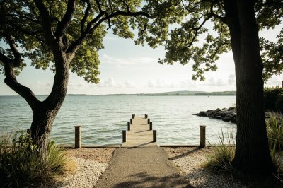 AI-generated travel thumbnail for Sands Point