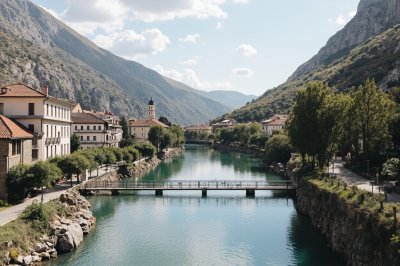 AI-generated travel thumbnail for Sant Julià de Lòria