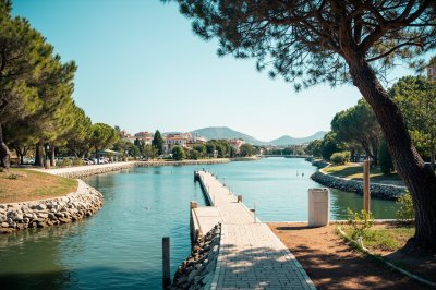 AI-generated travel thumbnail for Santa Giustina