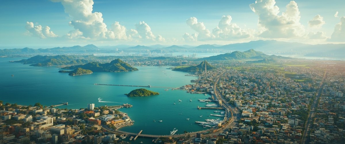 Painterly banner illustration of Santa Marta