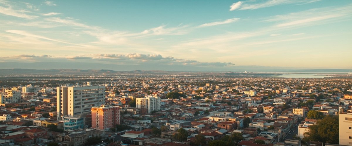 Painterly banner illustration of Santa Rosa Jauregui